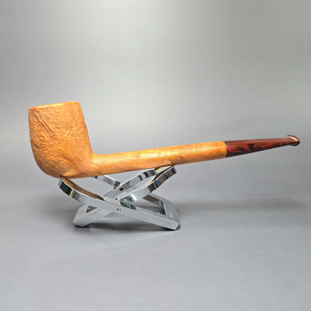 Bruno Nuttens Heritage H1 Sandblasted Canadian w/ Cumberland Briar Pipe, New