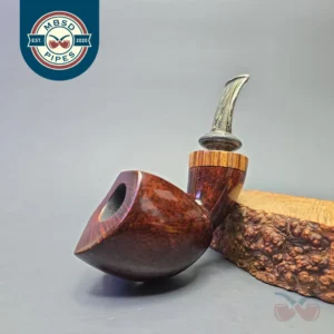 Martin Romijn Smooth "Dubliner Blowfish" with Zebrawood (New)