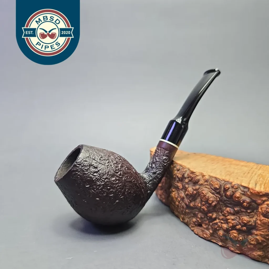Proxima Burgundy Sandblasted Egg with Galalith (New)