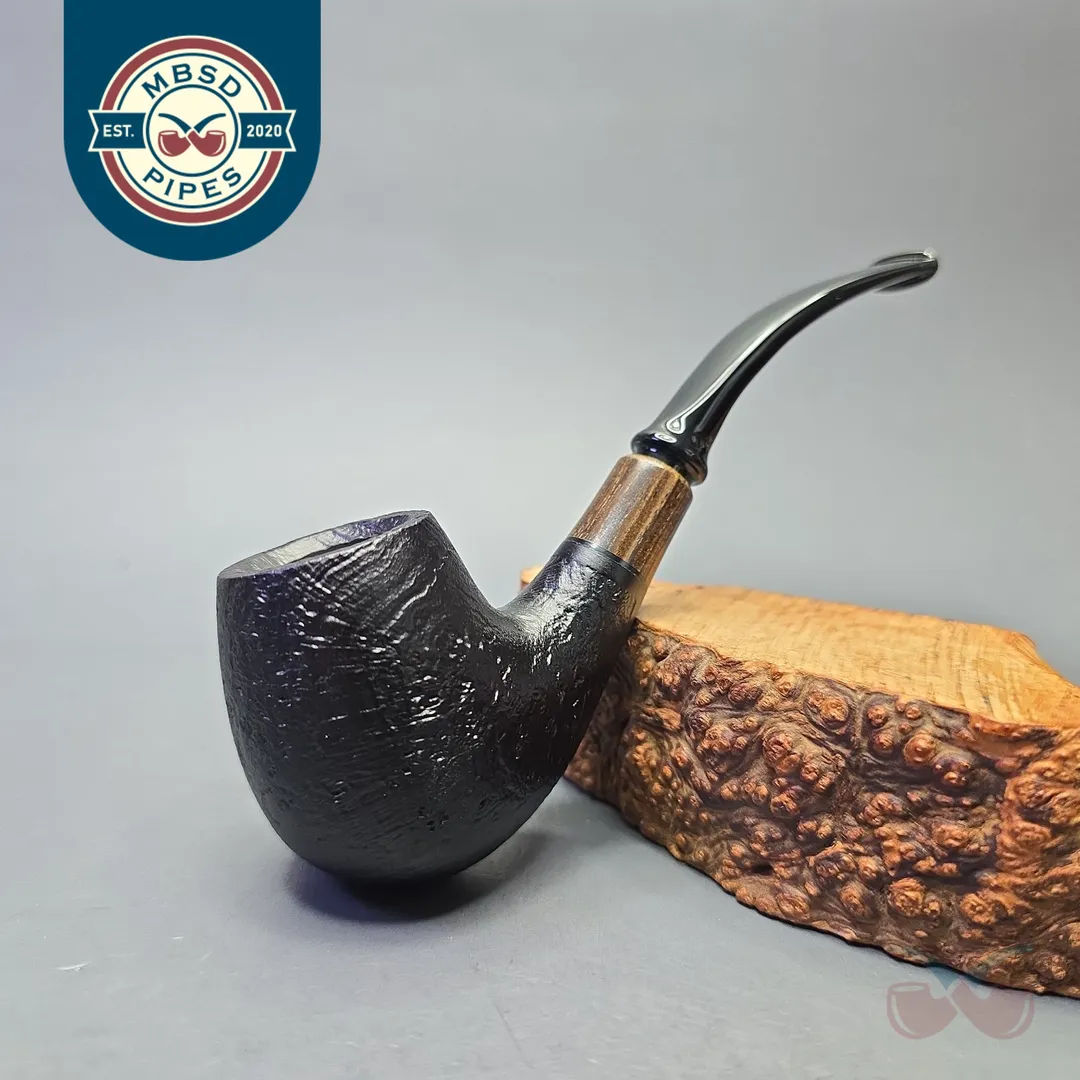 MBSD Briars by Vitale Black Sandblasted Brandy with Zebrawood (New)