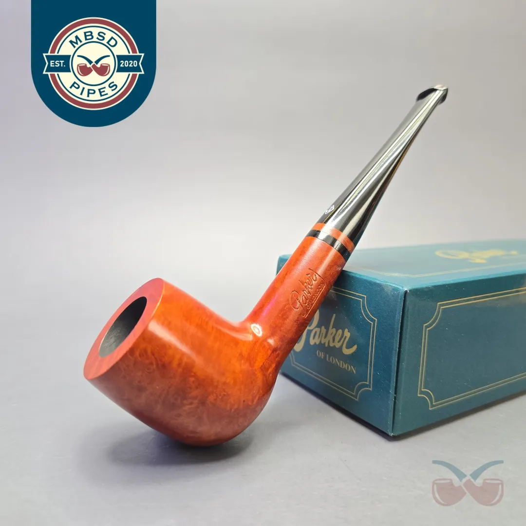 Parker (by Dunhill) Bruyere Smooth Billiard with Briar Insert (Unsmoked Estate)
