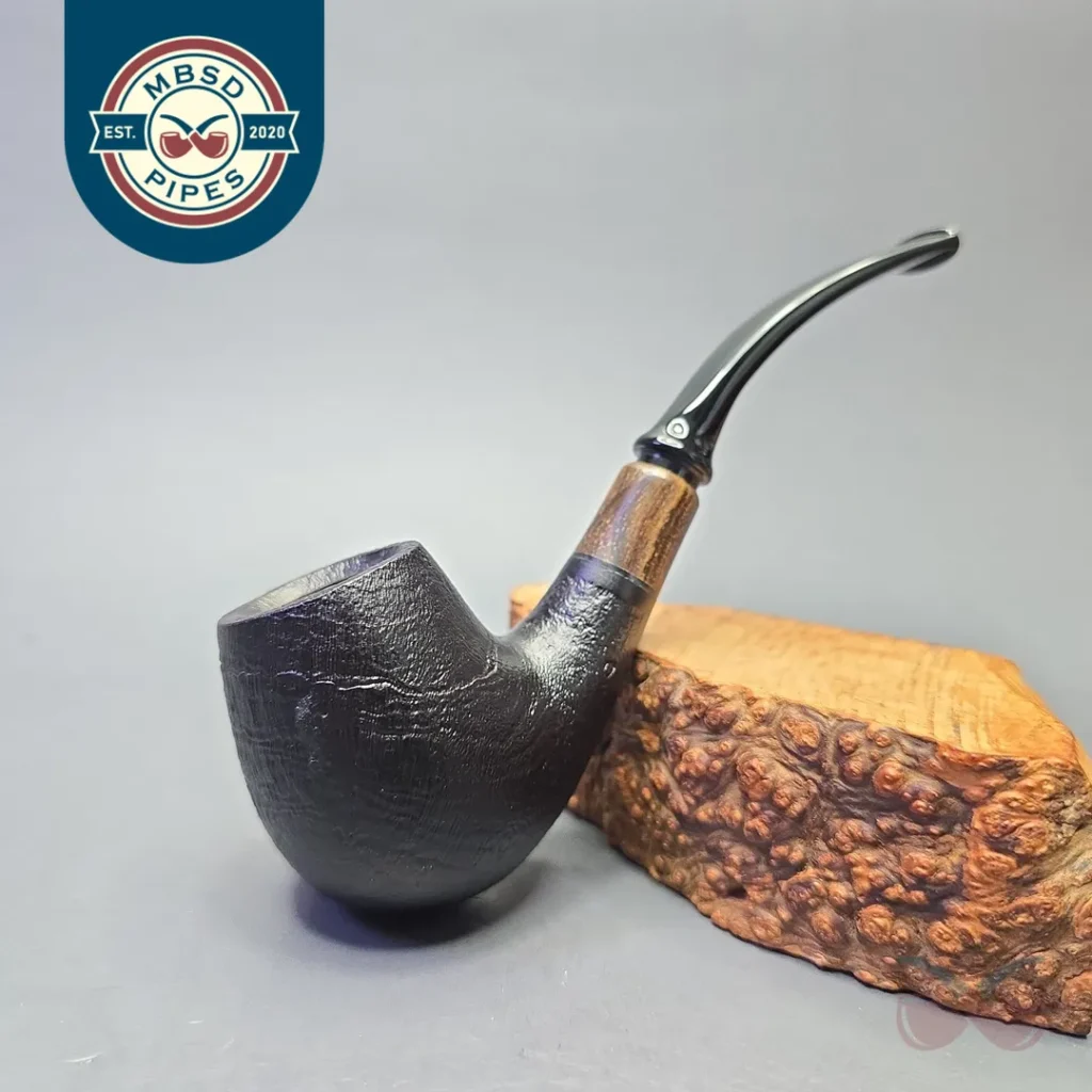MBSD Briars by Vitale Black Sandblasted Brandy with Zebrawood (New)