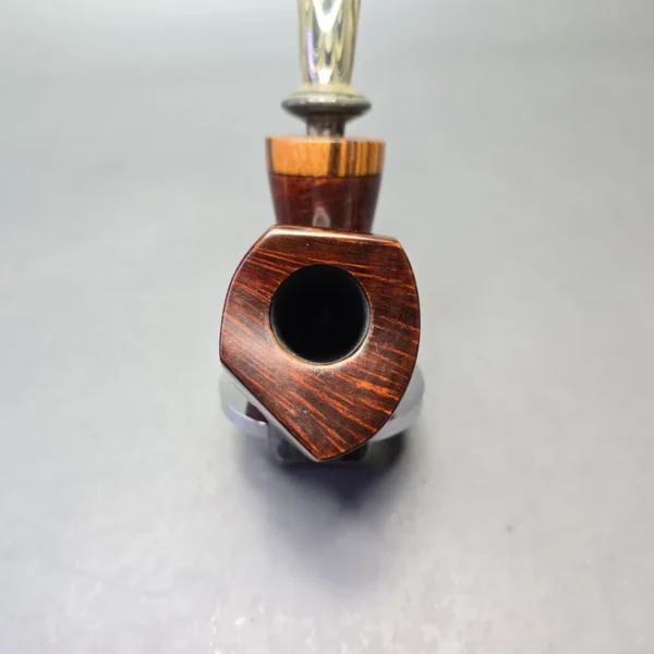 Martin Romijn Smooth "Dubliner Blowfish" with Zebrawood (New) - Image 6