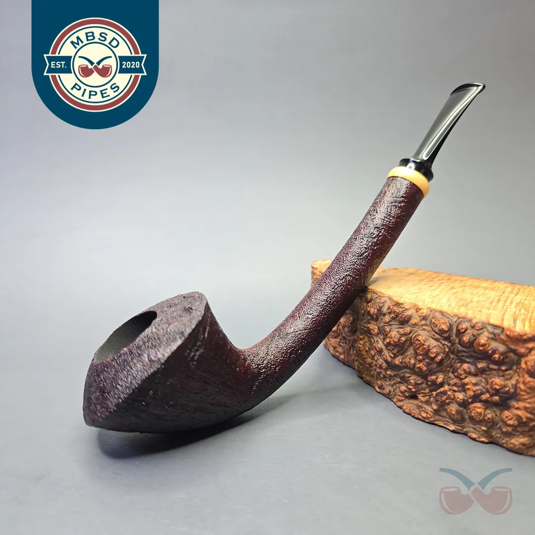 Madao 3000 Sandblasted Long Shank Dublin with Boxwood (New)