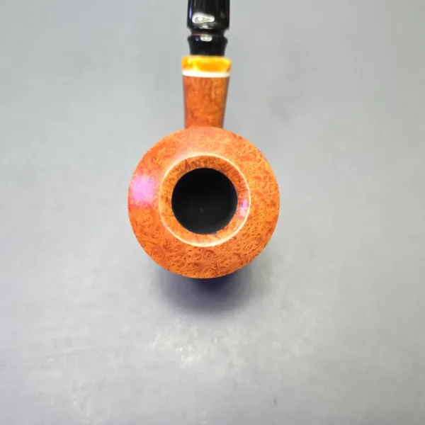 W.O. Larsen Select Special Smooth Cherrywood Sitter with Cultured Amber (Unsmoked Estate) - Image 6