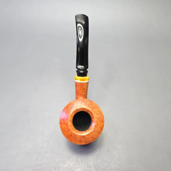 W.O. Larsen Select Special Smooth Cherrywood Sitter with Cultured Amber (Unsmoked Estate) - Image 8