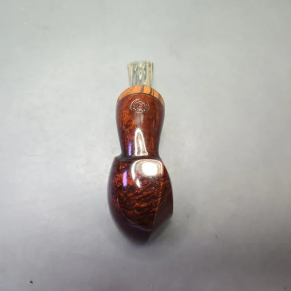 Martin Romijn Smooth "Dubliner Blowfish" with Zebrawood (New) - Image 9