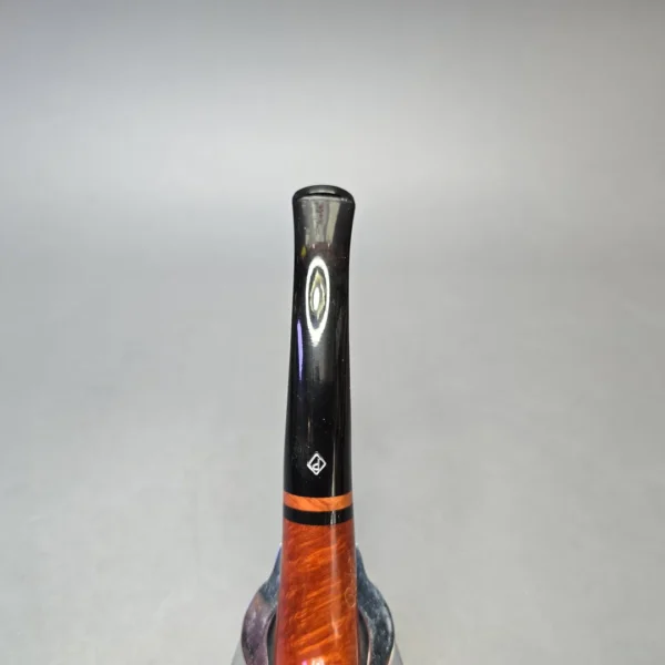 Parker (by Dunhill) Bruyere Smooth Bent Dublin with Briar Insert (Unsmoked Estate) - Image 7