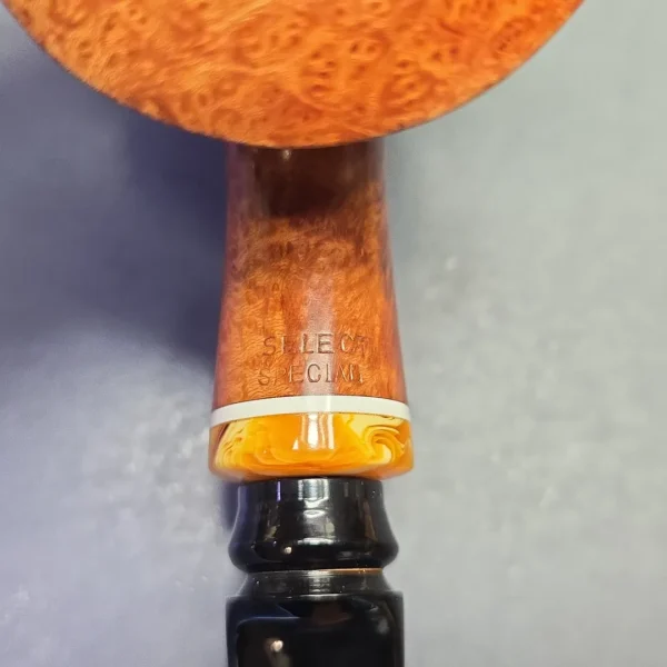W.O. Larsen Select Special Smooth Cherrywood Sitter with Cultured Amber (Unsmoked Estate) - Image 11