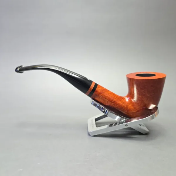 Parker (by Dunhill) Bruyere Smooth Bent Dublin with Briar Insert (Unsmoked Estate) - Image 4