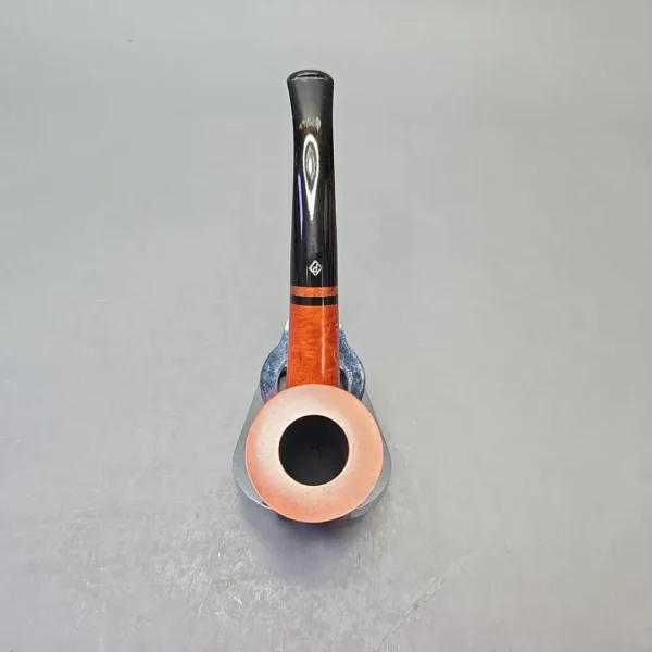 Parker (by Dunhill) Bruyere Smooth Bent Dublin with Briar Insert (Unsmoked Estate) - Image 8