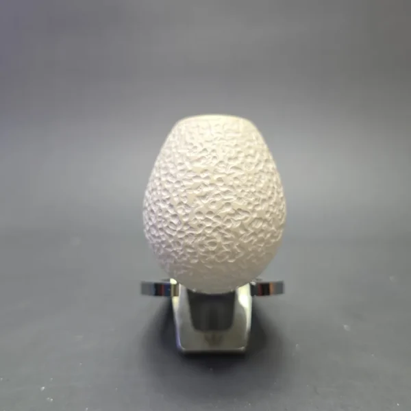 MBSD Meerschaum Silver Rusticated Reverse Calabash Brandy (New) - Image 4