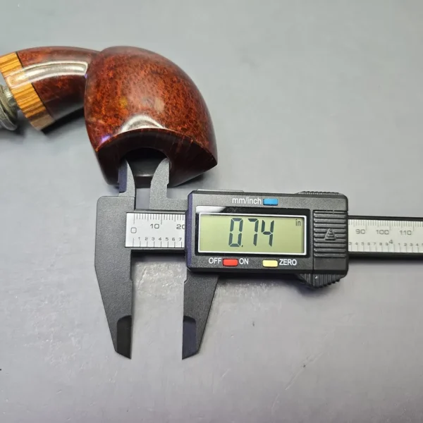 Martin Romijn Smooth "Dubliner Blowfish" with Zebrawood (New) - Image 12