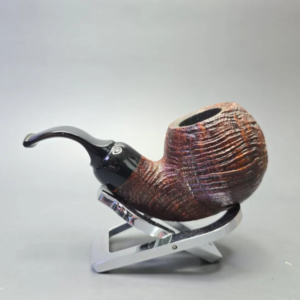 Moonshine Leather Sandblasted Short Fuse Cannonball (Estate) - Image 4