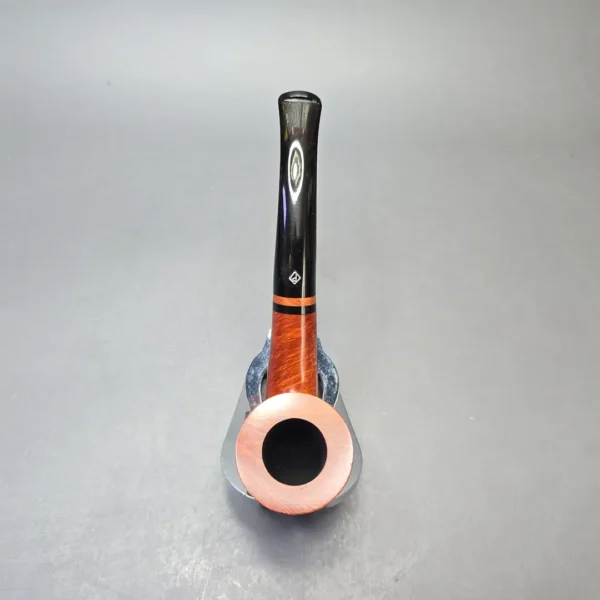Parker (by Dunhill) Bruyere Smooth Bent Dublin with Briar Insert (Unsmoked Estate) - Image 8