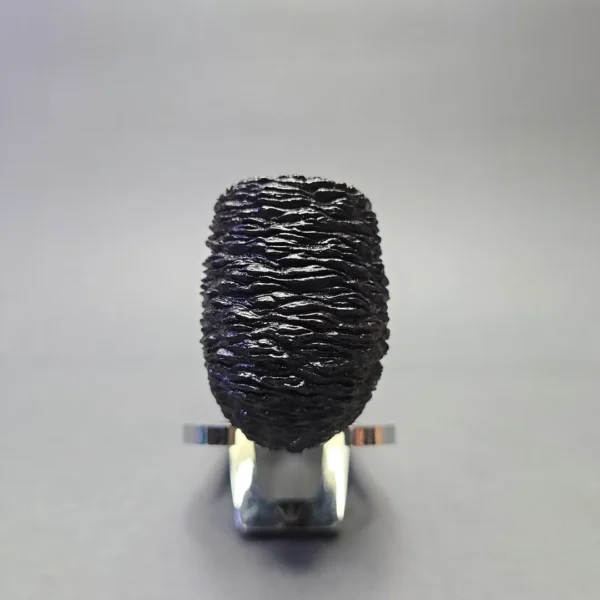 Brebbia Lido Root Briar Rusticated Bent Billiard (Unsmoked Estate) - Image 3