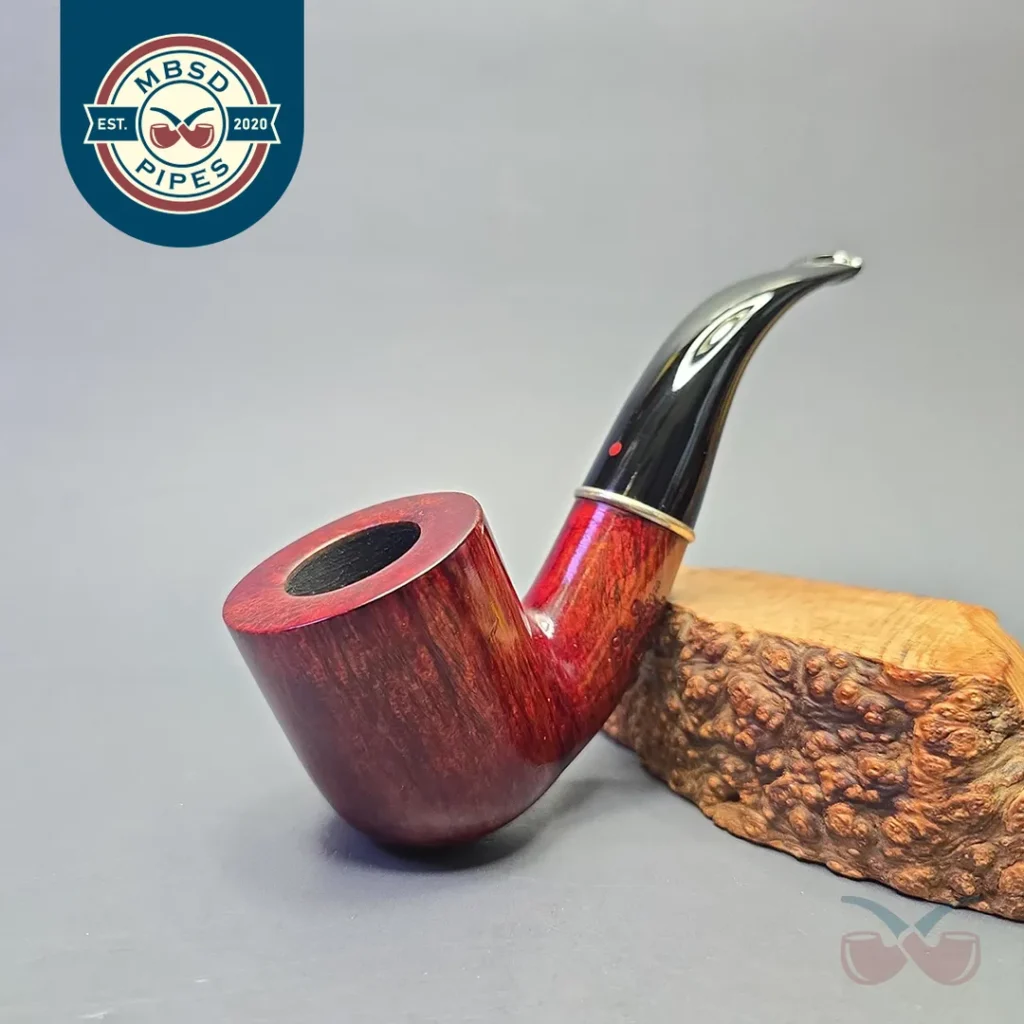Ser Jacopo (c.1994-97) (Maxima) Smooth Bent Billiard with Silver (Estate)