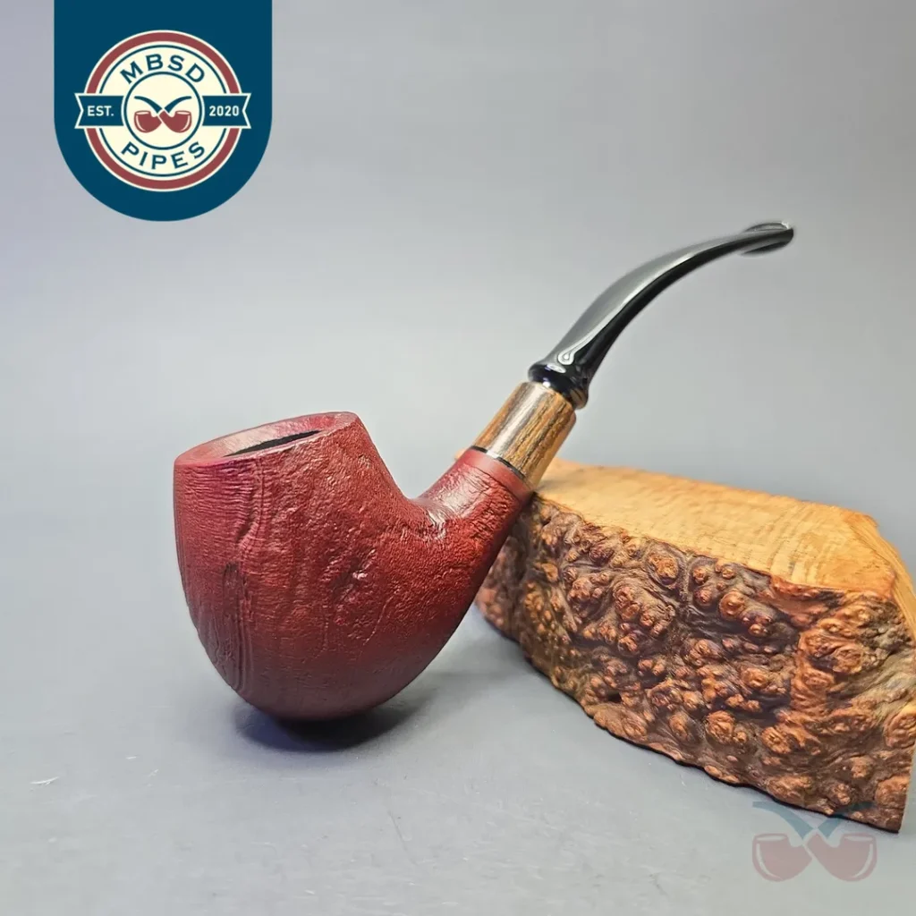 MBSD Briars by Vitale Vintage Sandblasted Brandy with Zebrawood (New)