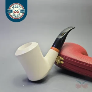 MBSD Meerschaum Deluxe Smooth Nosewarmer Stack with Briar-Mortise (New)