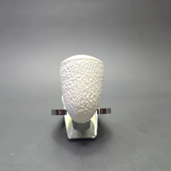 MBSD Meerschaum Deluxe Compact Rusticated Rhodesian with Briar-Mortise (New) - Image 4