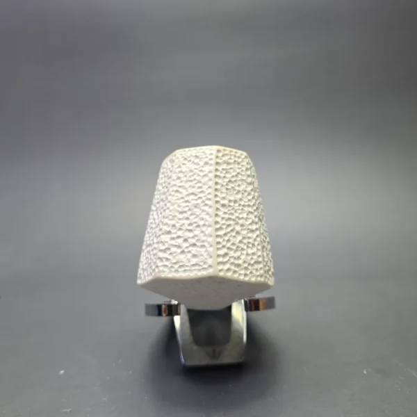MBSD Meerschaum Deluxe Rusticated Paneled Volcano with Briar-Mortise (New) - Image 4