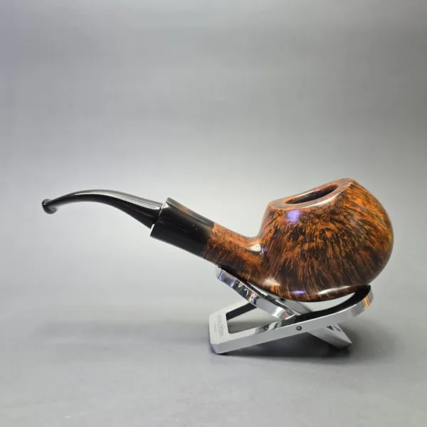 Prominence (by Preben Holm, for Ben Wade) Straight Grain Smooth Brandy with Vulcanite Mount (Unsmoked Estate) - Image 4