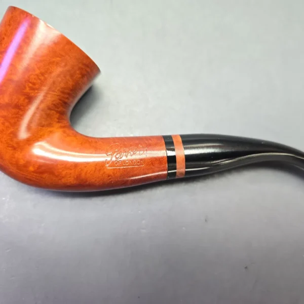 Parker (by Dunhill) Bruyere Smooth Bent Dublin with Briar Insert (Unsmoked Estate) - Image 10