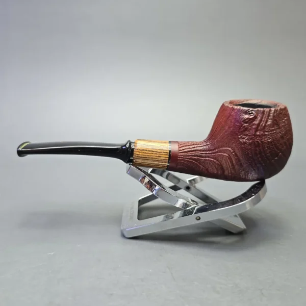 MBSD Briars by Piero Vitale Vintage Sandblasted Author with Olivewood (New) - Image 4