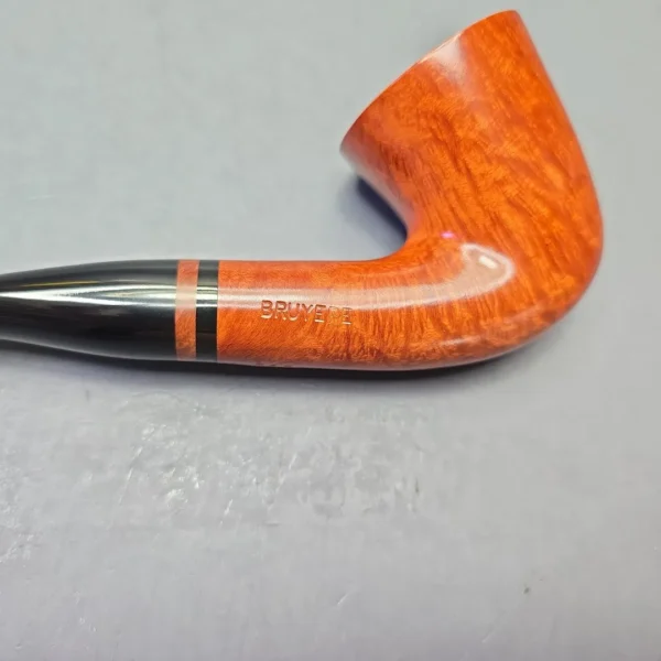 Parker (by Dunhill) Bruyere Smooth Bent Dublin with Briar Insert (Unsmoked Estate) - Image 11