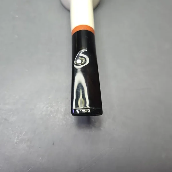 MBSD Meerschaum Deluxe Smooth Poker with Briar-Mortise (New) - Image 6