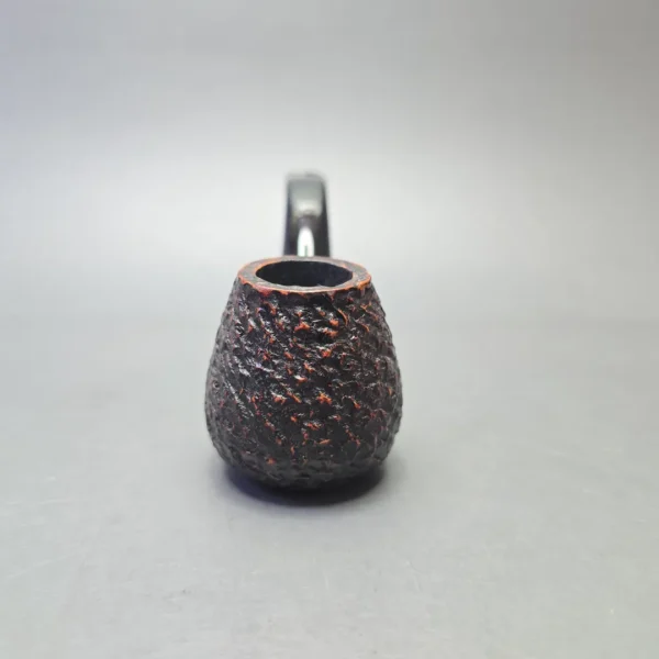 Peterson Donegal Rocky B11 Rusticated Brandy Sitter with Silver (Estate) - Image 3