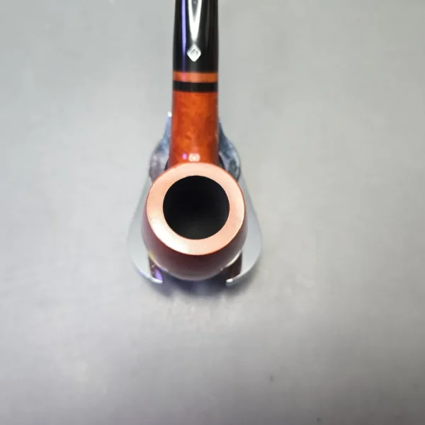 Parker (by Dunhill) Bruyere Smooth Bent Billiard with Briar Insert (Unsmoked Estate) - Image 6