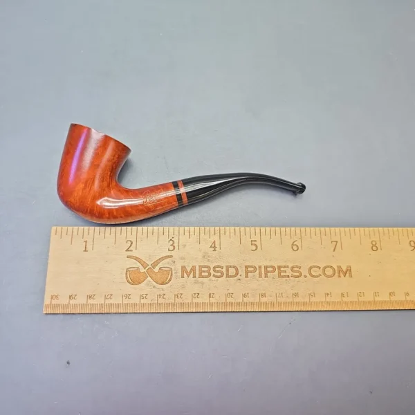 Parker (by Dunhill) Bruyere Smooth Bent Dublin with Briar Insert (Unsmoked Estate) - Image 12