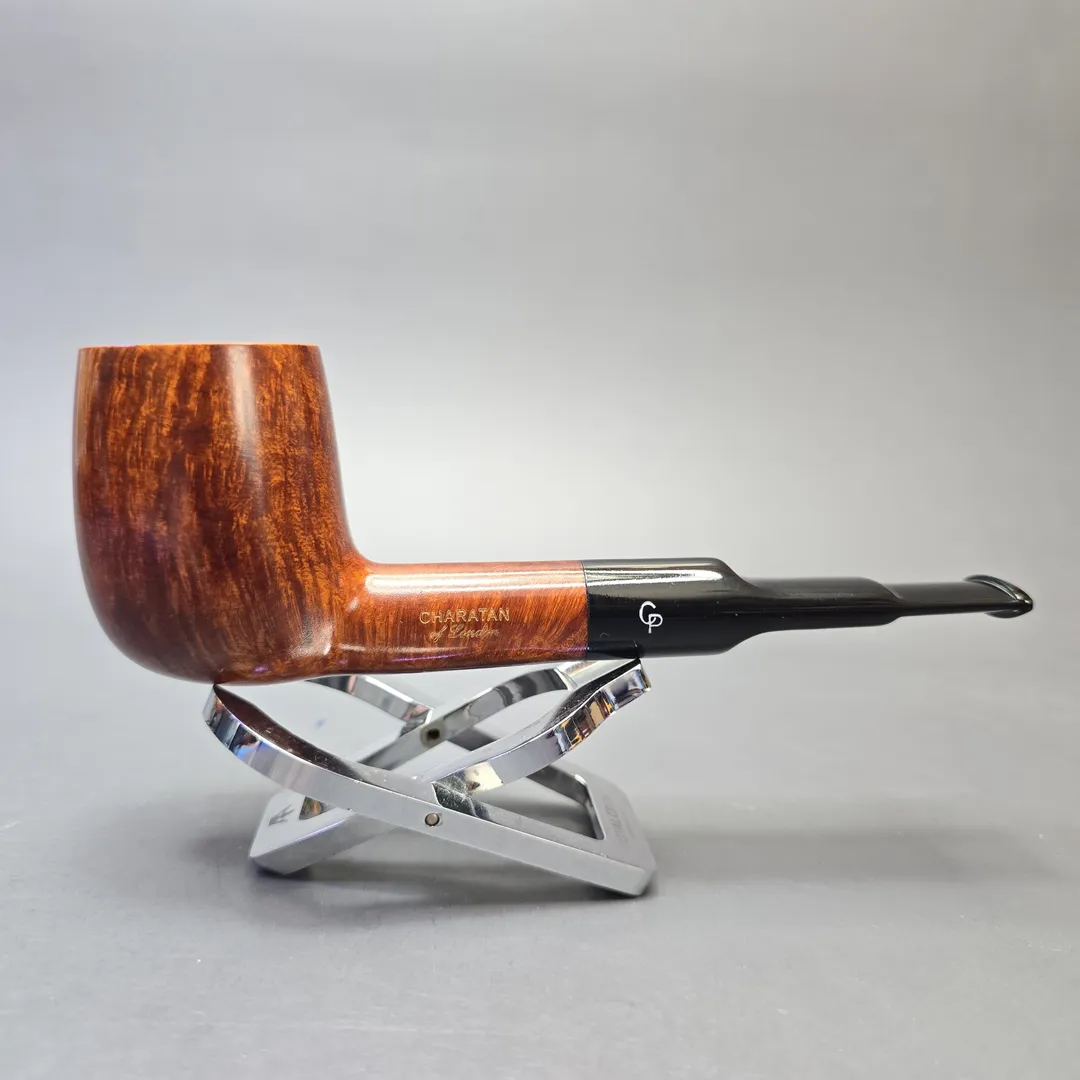 Charatan (by Dunhill; c.2000s) Mayfair Smooth Billiard (Unsmoked Estate) - Image 2