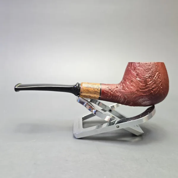 MBSD Briars by Vitale Red Sandblasted Author with Olivewood (New) - Image 4