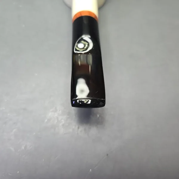 MBSD Meerschaum Deluxe Smooth Poker with Briar-Mortise (New) - Image 6