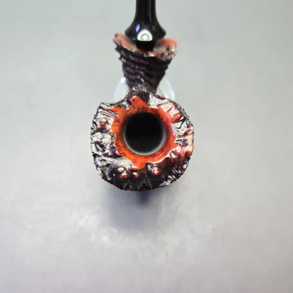 Walt Cannoy Cardinal House Morton "Ring Blast" Rusticated Bent Dublin with Brass (New) - Image 6