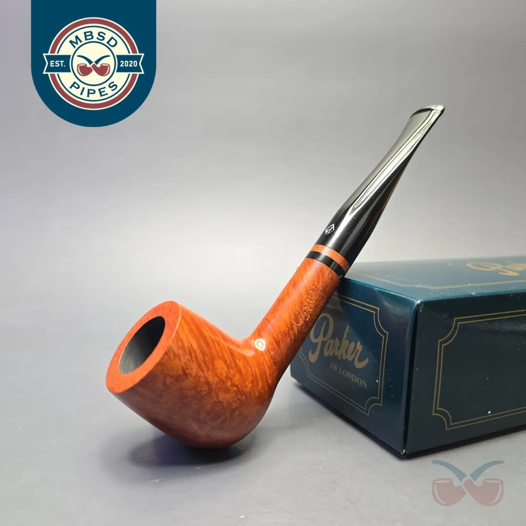 Parker (by Dunhill) Bruyere Smooth Billiard with Briar Insert (Unsmoked Estate)