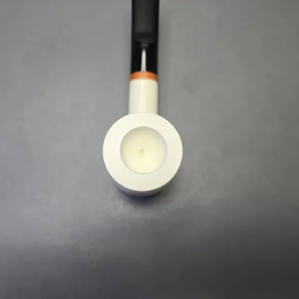 MBSD Meerschaum Deluxe Smooth Poker with Briar-Mortise (New) - Image 7