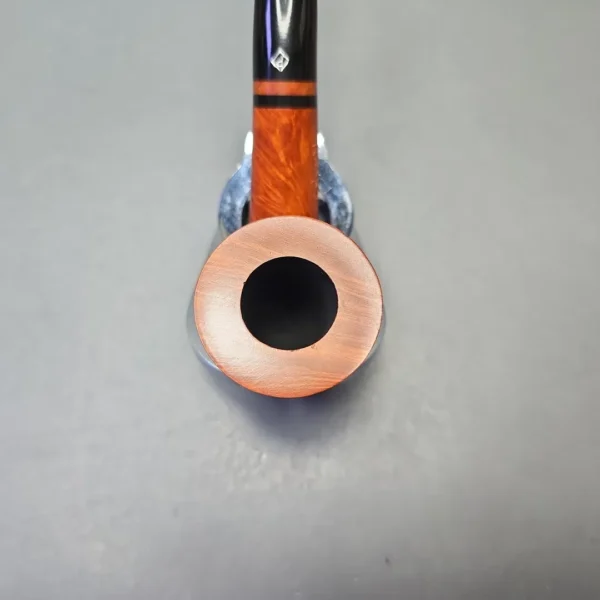 Parker (by Dunhill) Bruyere Smooth Bent Dublin with Briar Insert (Unsmoked Estate) - Image 6