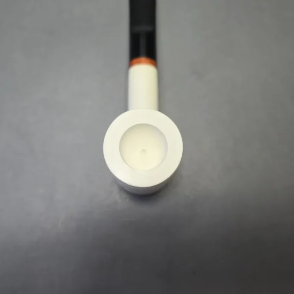 MBSD Meerschaum Deluxe Smooth Poker with Briar-Mortise (New) - Image 7
