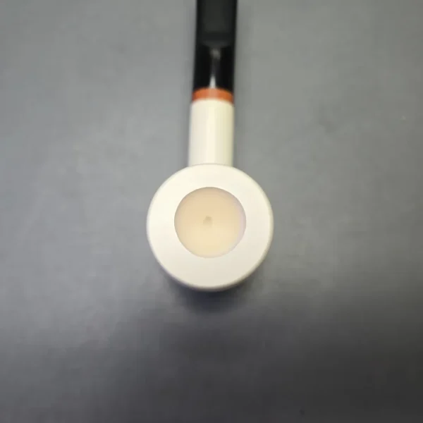 MBSD Meerschaum Deluxe Smooth Poker with Briar-Mortise (New) - Image 7