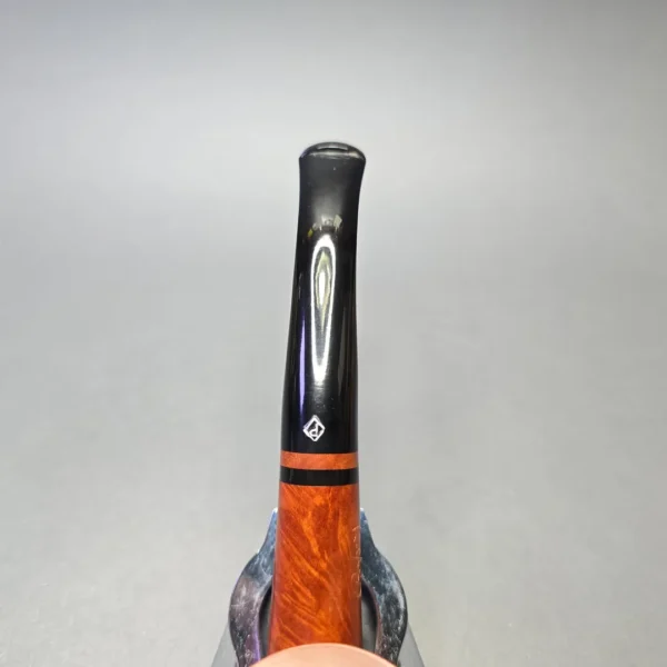 Parker (by Dunhill) Bruyere Smooth Bent Dublin with Briar Insert (Unsmoked Estate) - Image 7