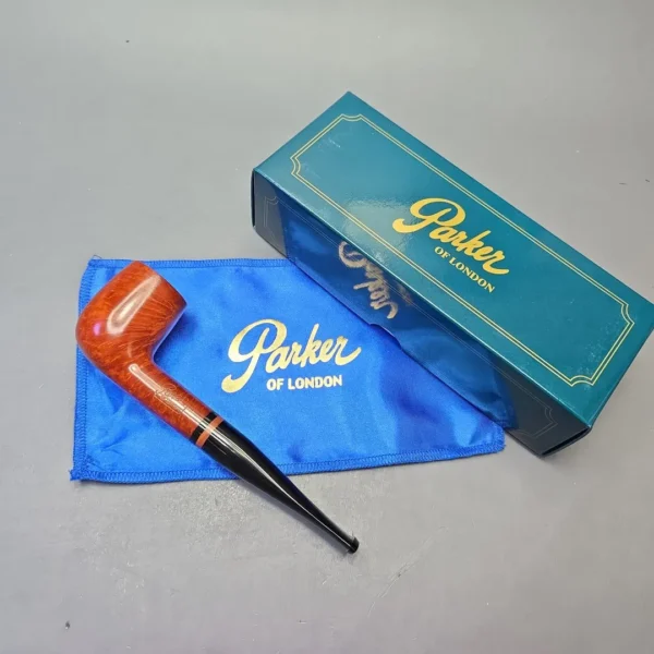 Parker (by Dunhill) Bruyere Smooth Billiard with Briar Insert (Unsmoked Estate) - Image 15