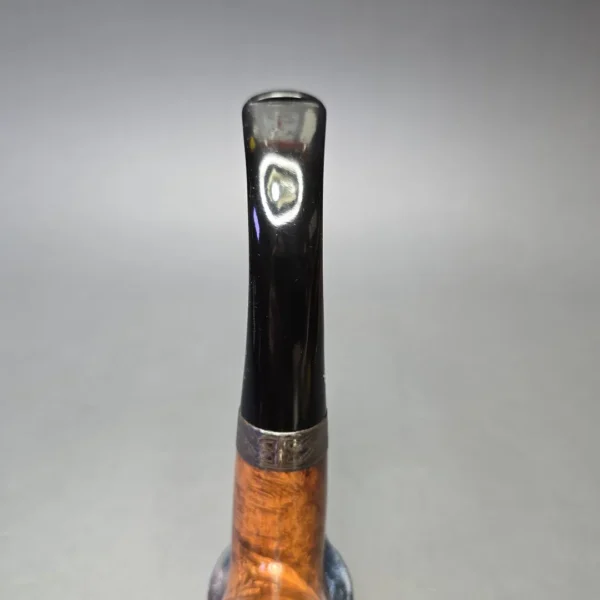 Peterson 2008 Pipe of the Year Smooth Bent Billiard with Silver (Unsmoked Estate) - Image 7