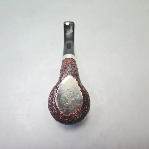 Peterson Donegal Rocky B11 Rusticated Brandy Sitter with Silver (Estate) - Image 9
