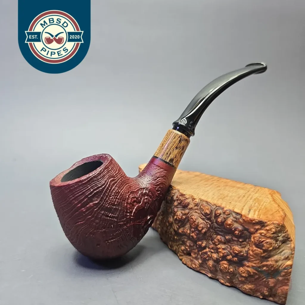 MBSD Briars by Vitale Vintage Sandblasted Brandy with Olivewood (New)