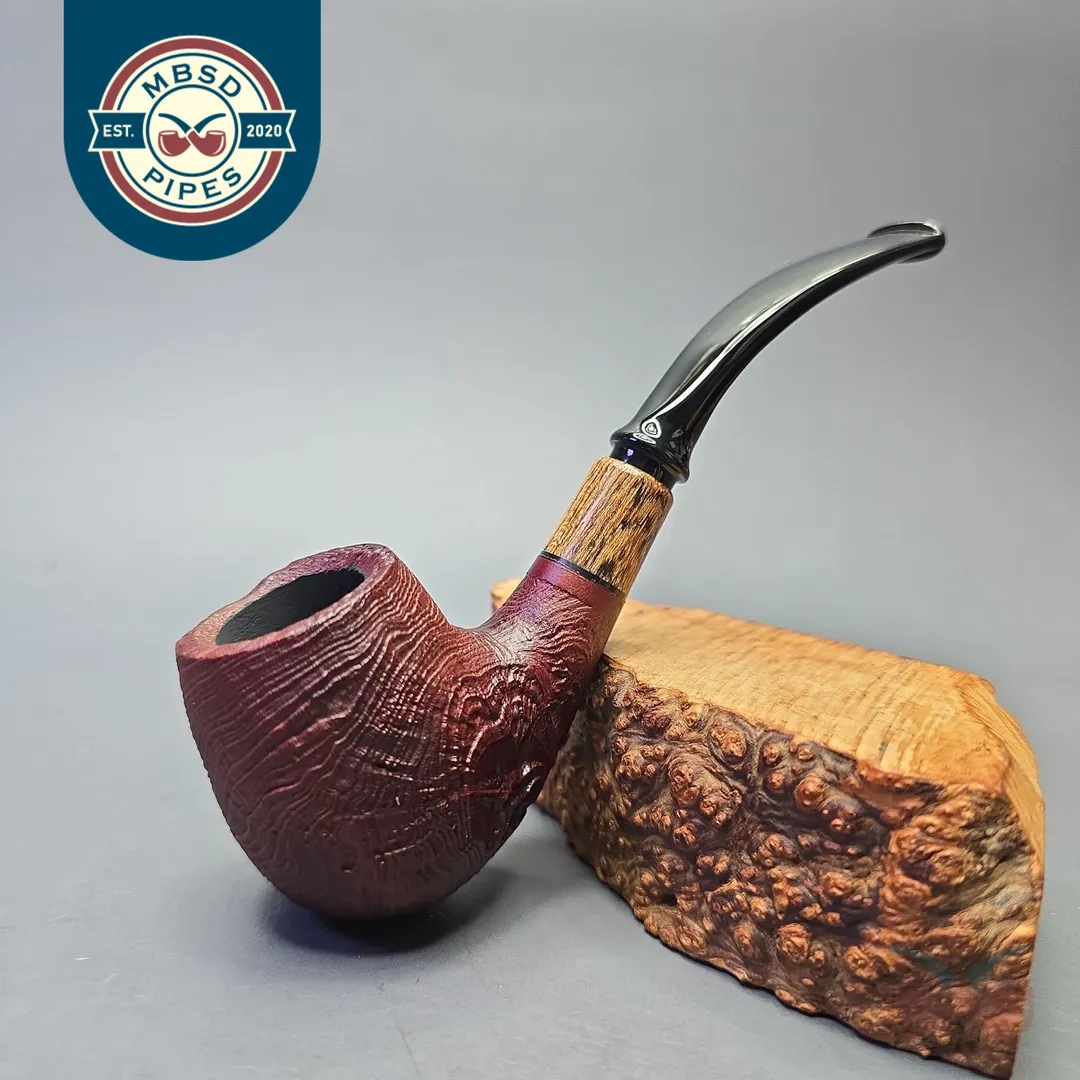 MBSD Briars by Vitale Vintage Sandblasted Brandy with Olivewood (New)