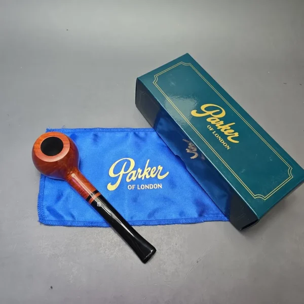 Parker (by Dunhill) Bruyere Smooth Prince with Briar Insert (Unsmoked Estate) - Image 15