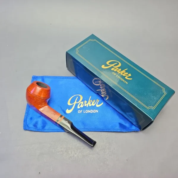 Parker (Dunhill) Bruyere Smooth Bulldog with Briar Insert (Unsmoked Estate) - Image 15